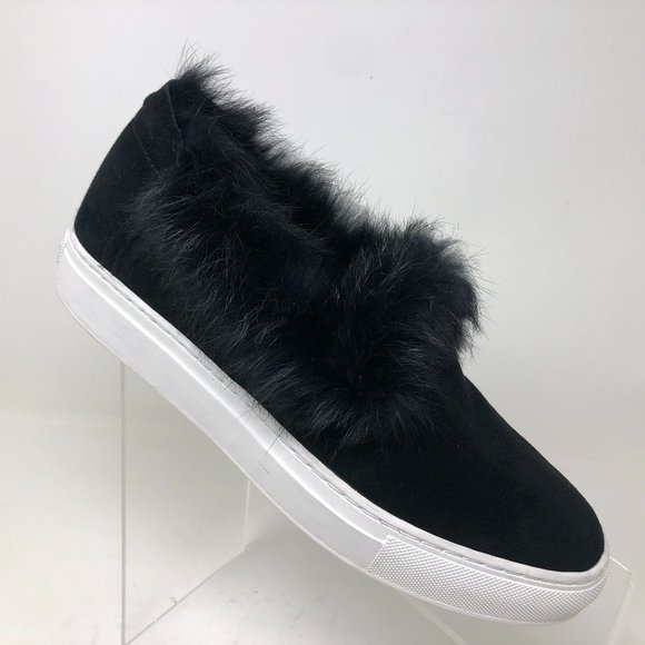 Rachel Zoe Shoes - Rachel Zoe Burke Fur Sneaker Womens Size 8.5 M
